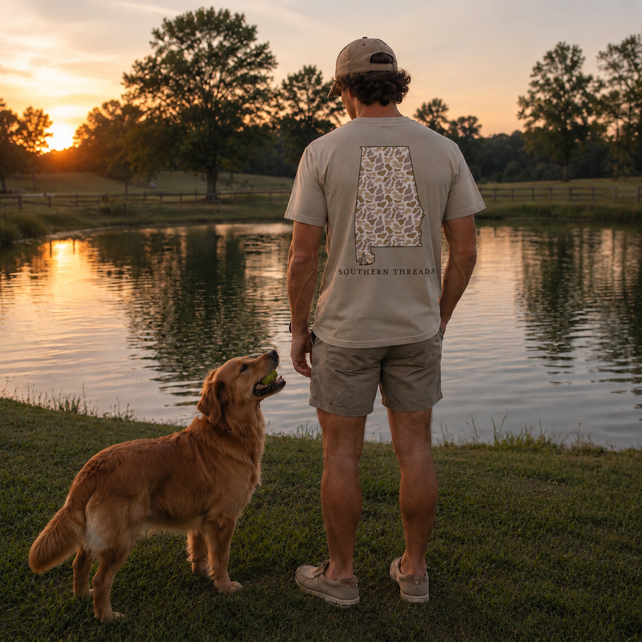 State of Mind Tee, Khaki