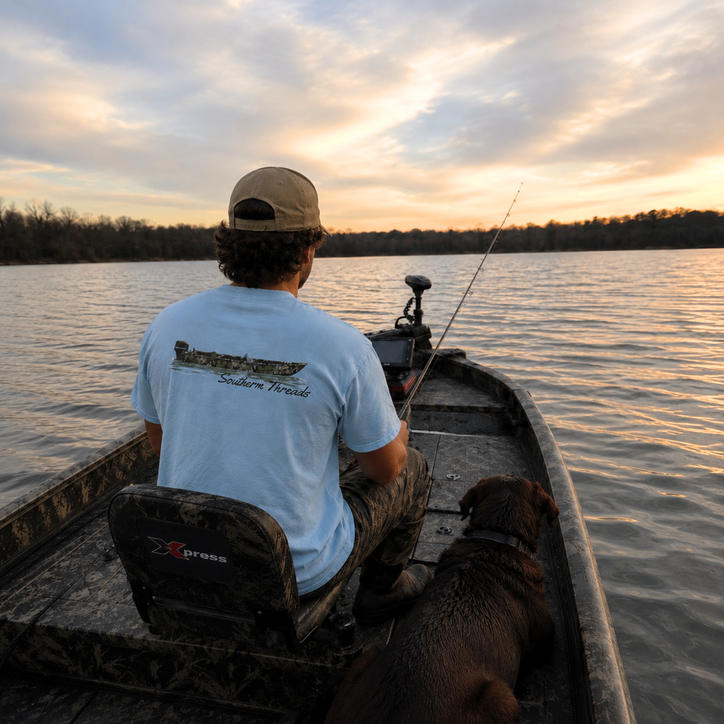 Fishing Boat Tee