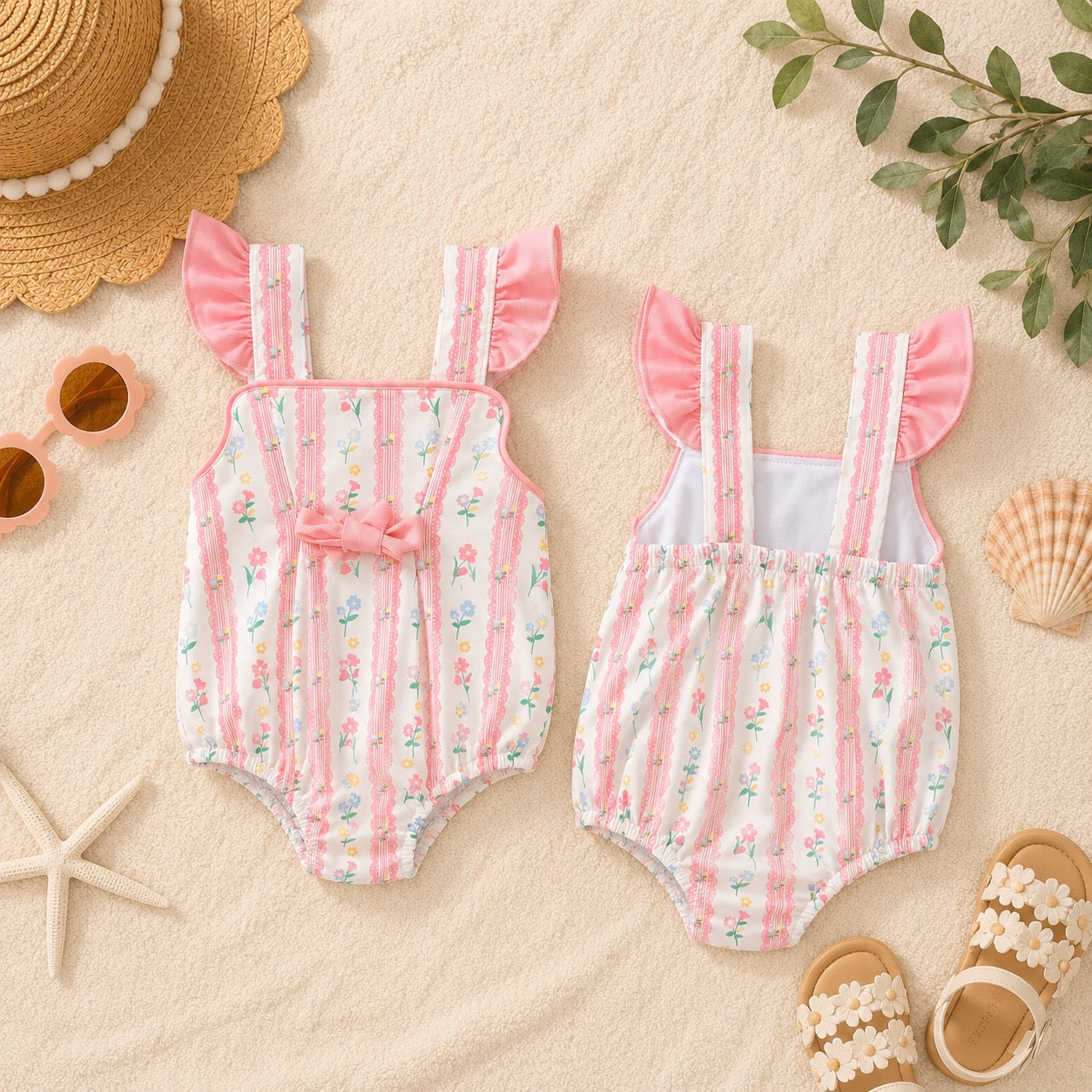 Sweet Petals Ruffle Swimsuit