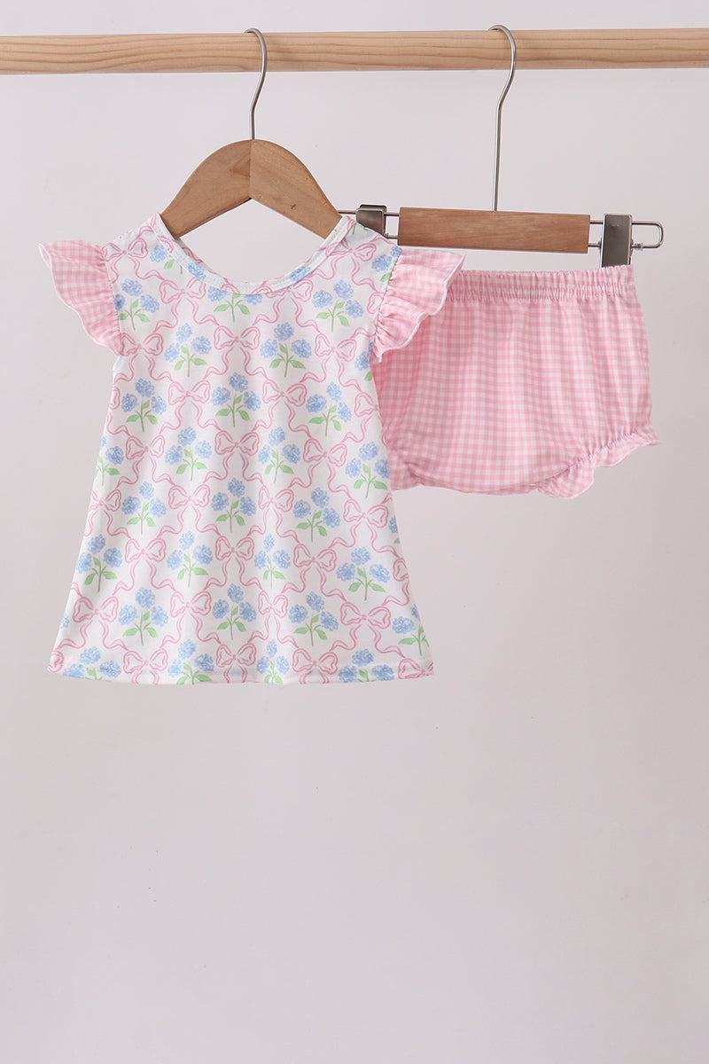 Petal & Bow Bloomer set
