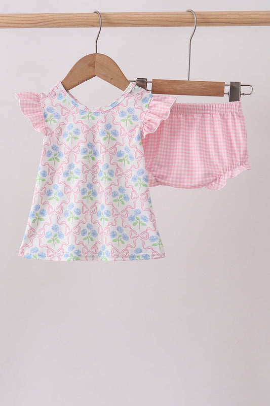 Petal & Bow Bloomer set
