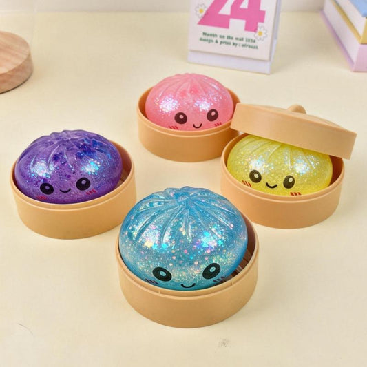Mystery Glitter Dumpling Squishie