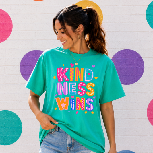 Kindness Always Win Tee