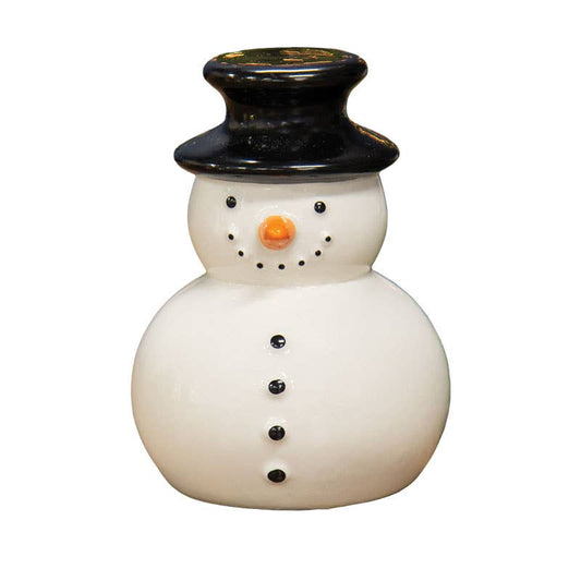 Ceramic Snowman Sitter
