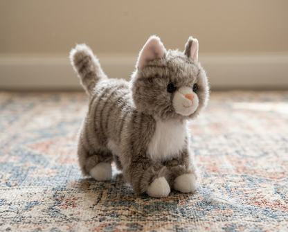 Tabby Cat Plush, 9"