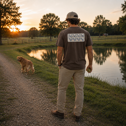 Badge Series Tee, Espresso