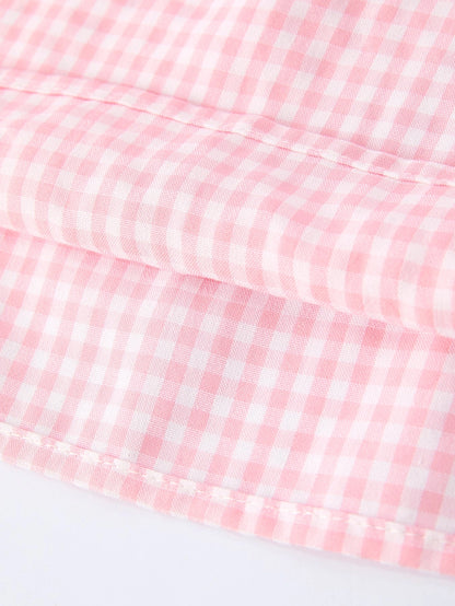 Summer Crocodile Smocked Dress