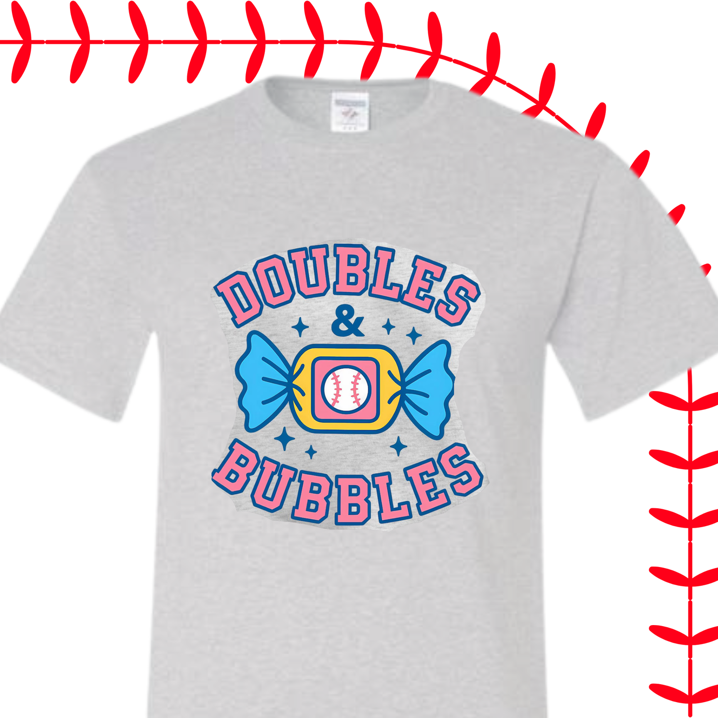 Doubles & Bubbles Tee