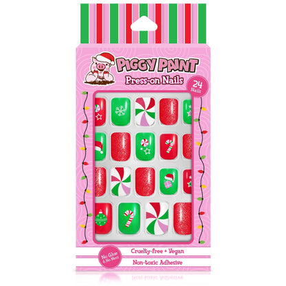 Merry Mistletoe, Press-On Nails