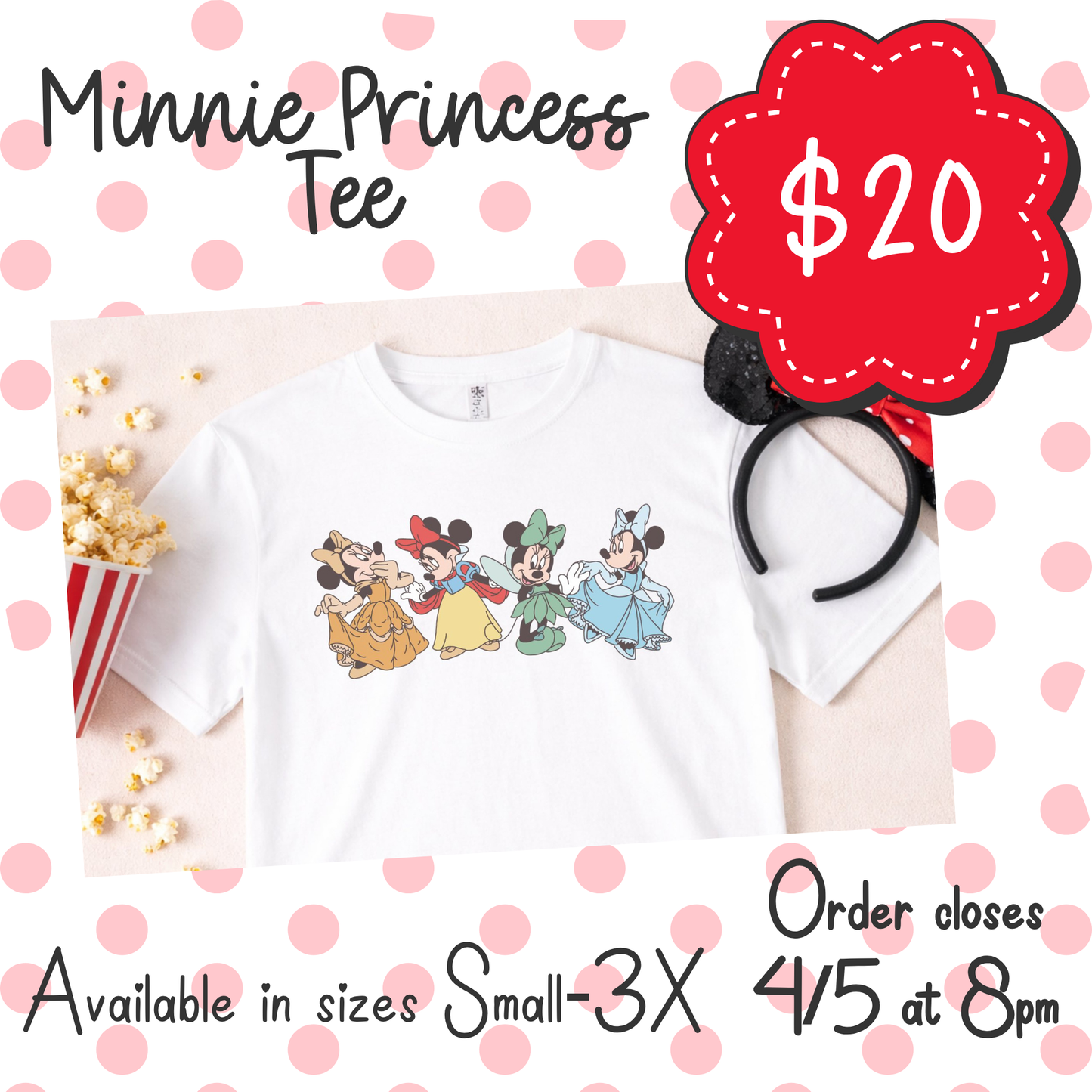 Tee of the Week-Minnie Princess Tee
