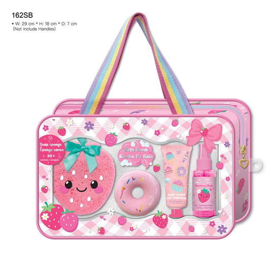 On the Go Body & Bath, Strawberry Set